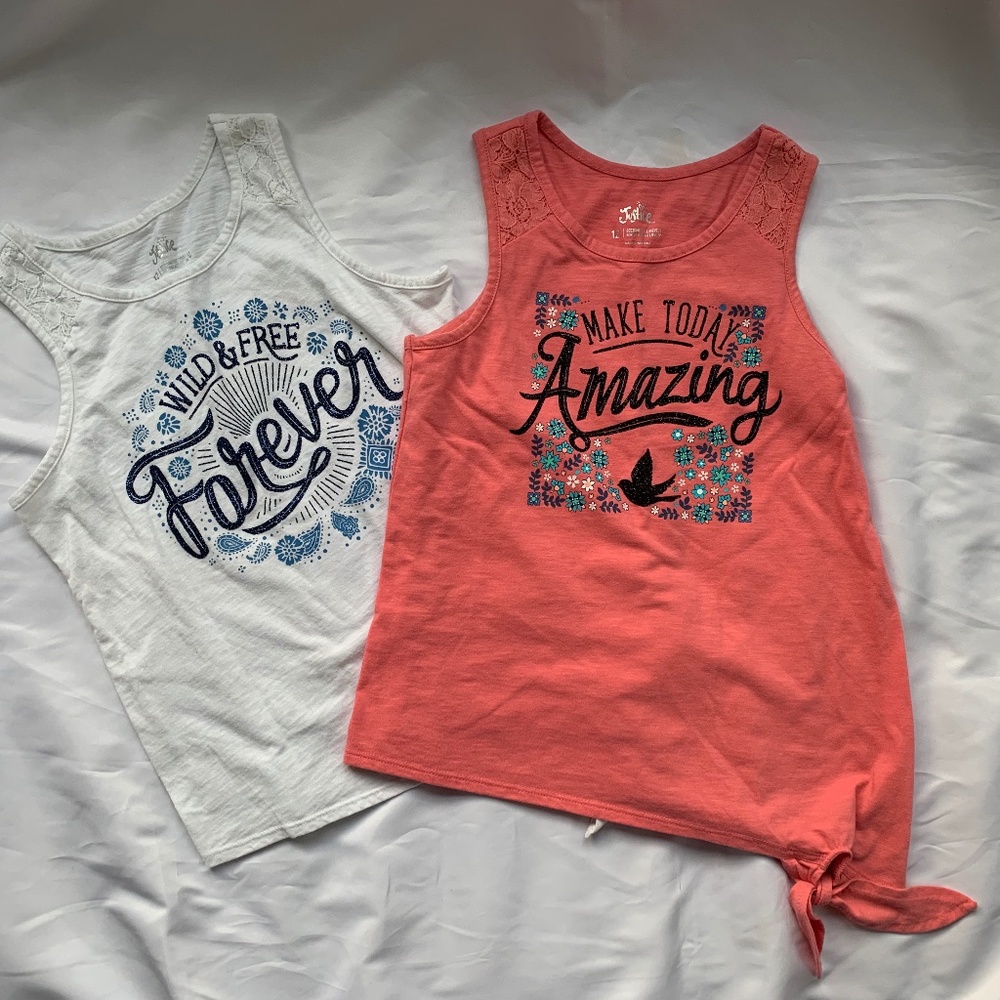 Bundle- Justice Graphic tank tops